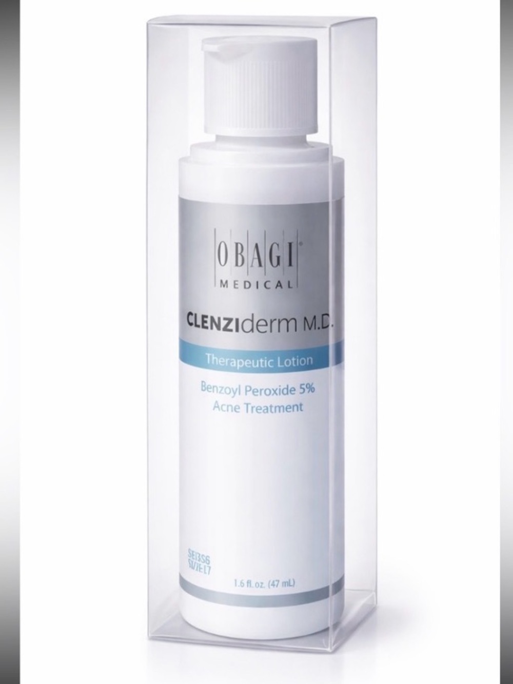 Obagi Medical CLENZIDERM 5% Benzoyl Peroxide Acne Blemish Treatment